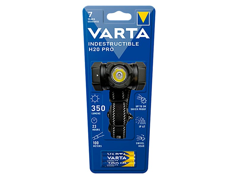 Blow Naglavna svetilka H20 PRO INDESTRUCTIBLE, 350lm, LED, vodotesna