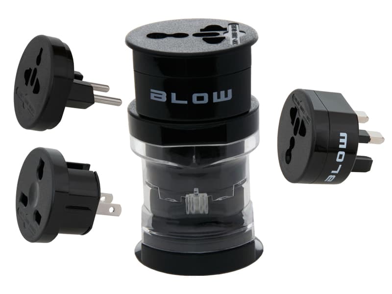 Blow Univerzalni potovalni adapter/razdelilec (EU/UK/US)
