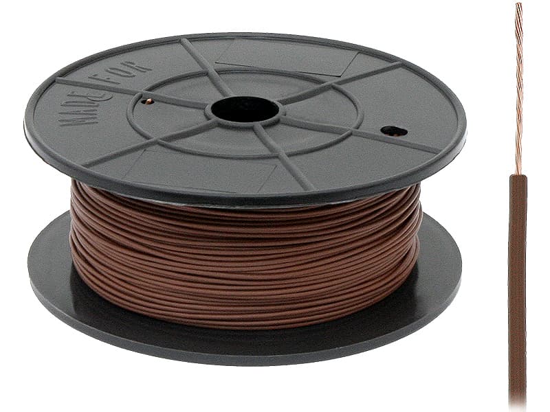 Blow FLRY-B 0.35 mm² kabel, rjav, 100m