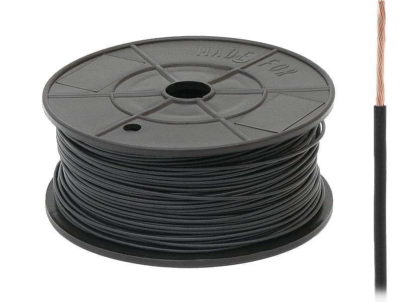 Blow Avtomobilski vod FLRY-B 0.50mm², črni, 100m