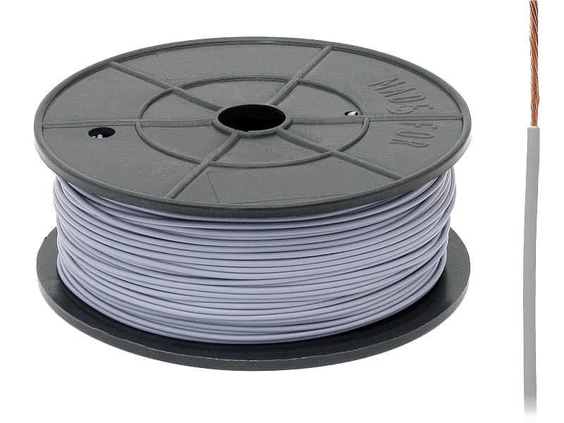 Blow Avtomobilski vod FLRY-B 0.50mm², sivi, 100m