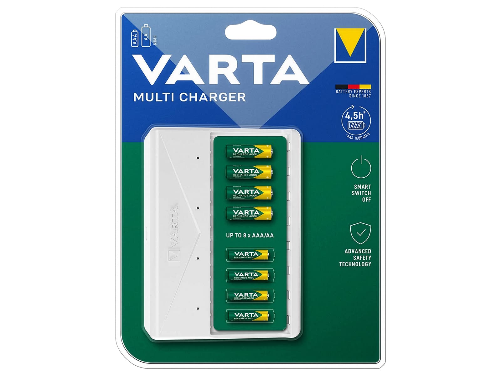 Polnilnik VARTA LCD Multi Charger+  57659