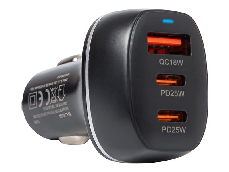Avto polnilec Blow 68W, 3x USB-A + 2x USB-C (PD)