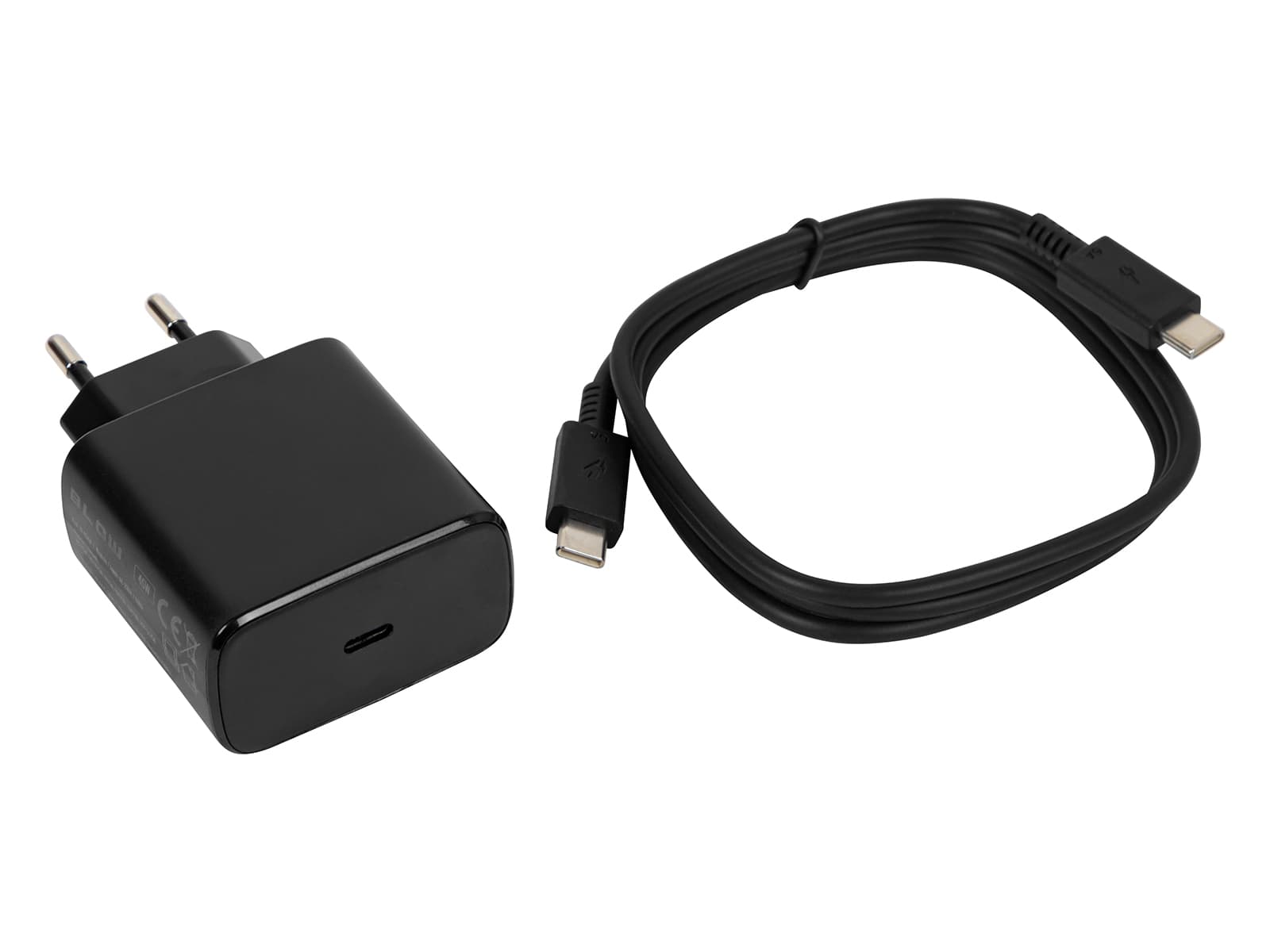 Blow Polnilnik USB-C PD 45W z kablom (76-034#)