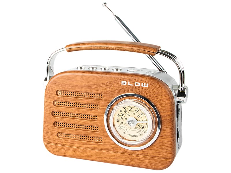 Prenosni radio Blow RA3 Retro, AM/FM/SW, Bluetooth, USB
