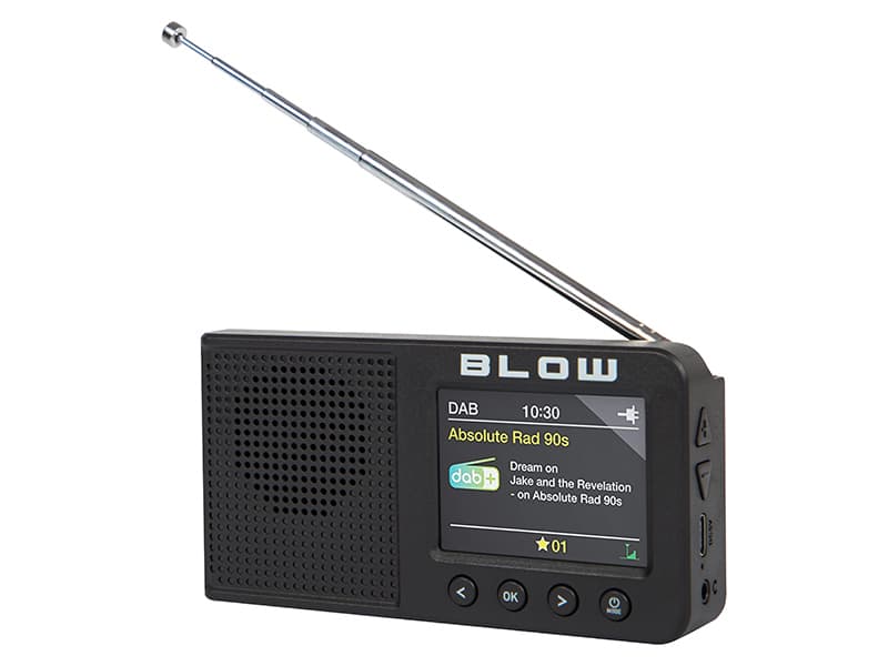 Blow RK3 Prenosno kuhinjsko radio DAB+/FM/BT, črno
