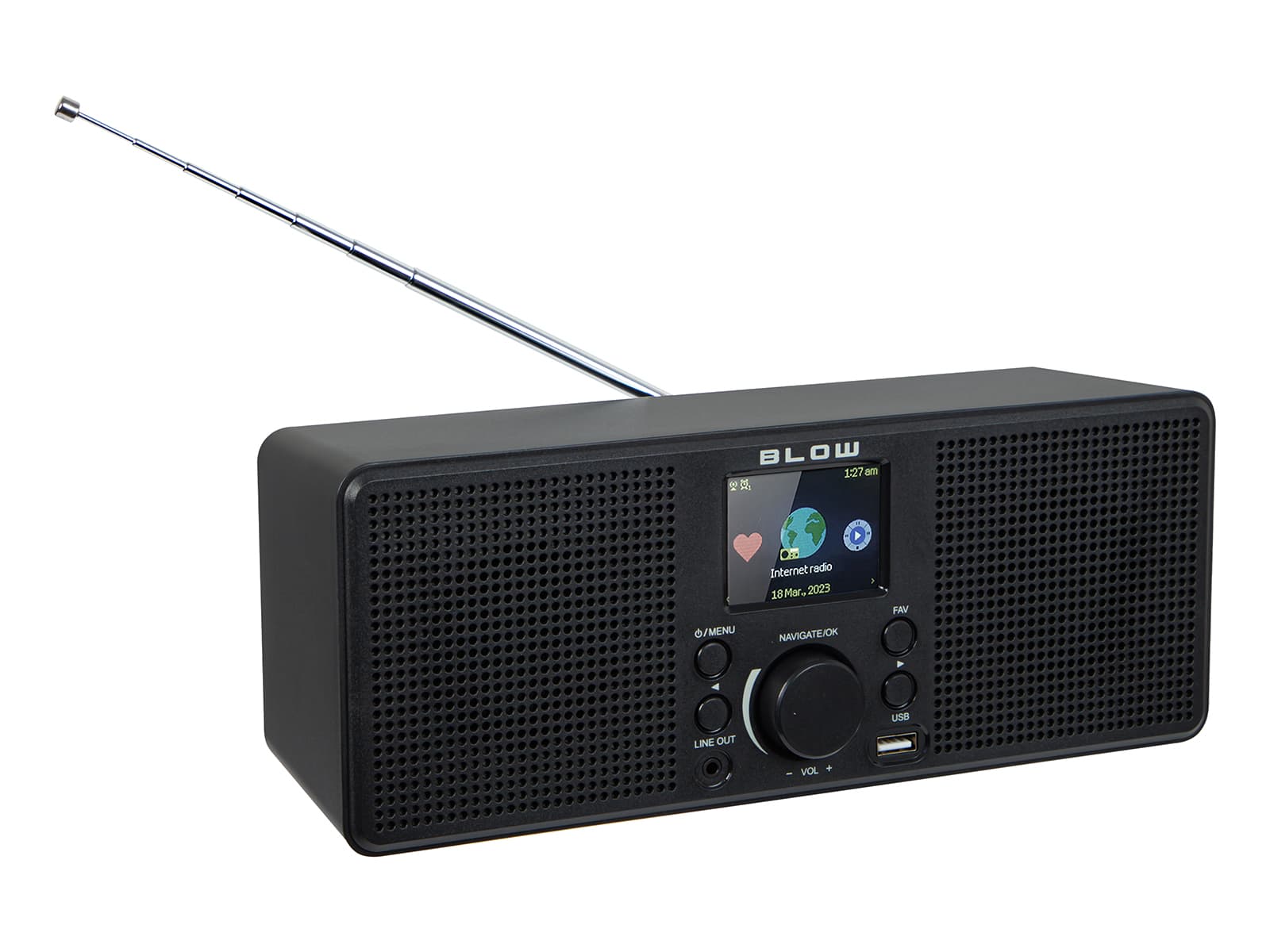 Blow RI2 Omrežno internetno radio (WiFi, BT)
