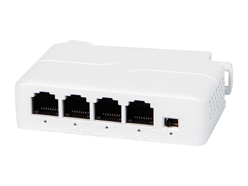 Blow PoE produževalec 4-portni 100Mbs, DIN