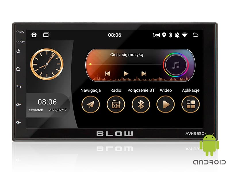 Avtoradio Blow AVH-9930 2DIN 7" Android GPS