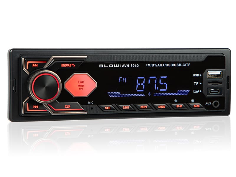 Blow AVH-8960 avtoradio RDS MP3/USB/microSD/Bluetooth + USB-C