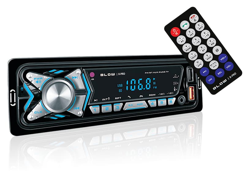 Avtoradio Blow X-PRO, MP3, Bluetooth, USB