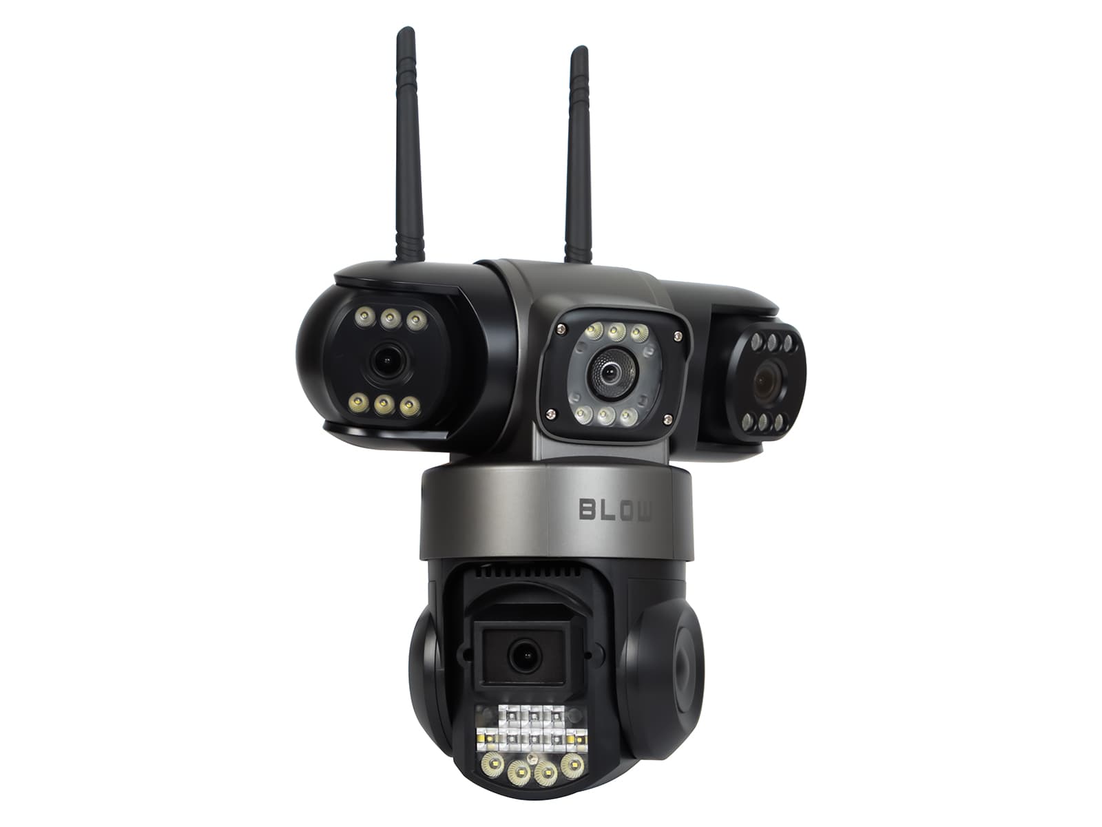 Blow 78-680# Wi-Fi kamera, 3 leče, 6MP, V380, črna