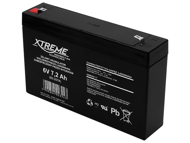 AGM baterija Blow Xtreme 6V 7.2Ah