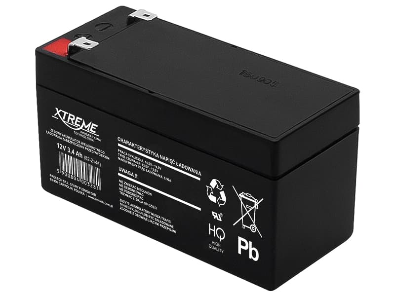Blow Akumulator gelni 12V, 3.4Ah, Xtreme