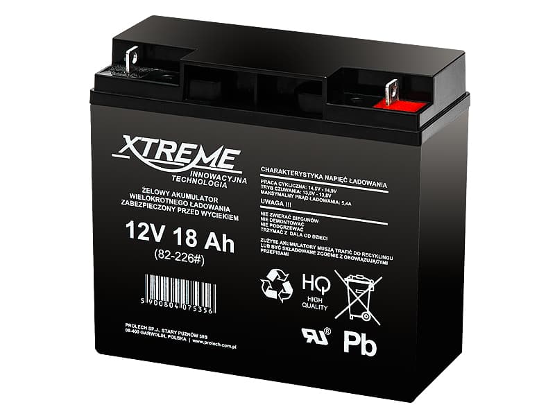 AGM baterija Blow Xtreme, 12V, 18Ah