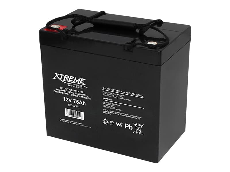 AGM baterija Blow Xtreme, 12V, 75Ah