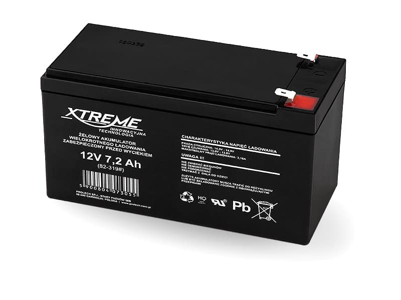 AGM gel akumulator Blow Xtreme 12V 7.2Ah
