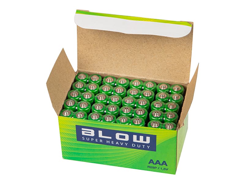 Baterije Blow Super Heavy Duty AAA R03P (40 kosov)