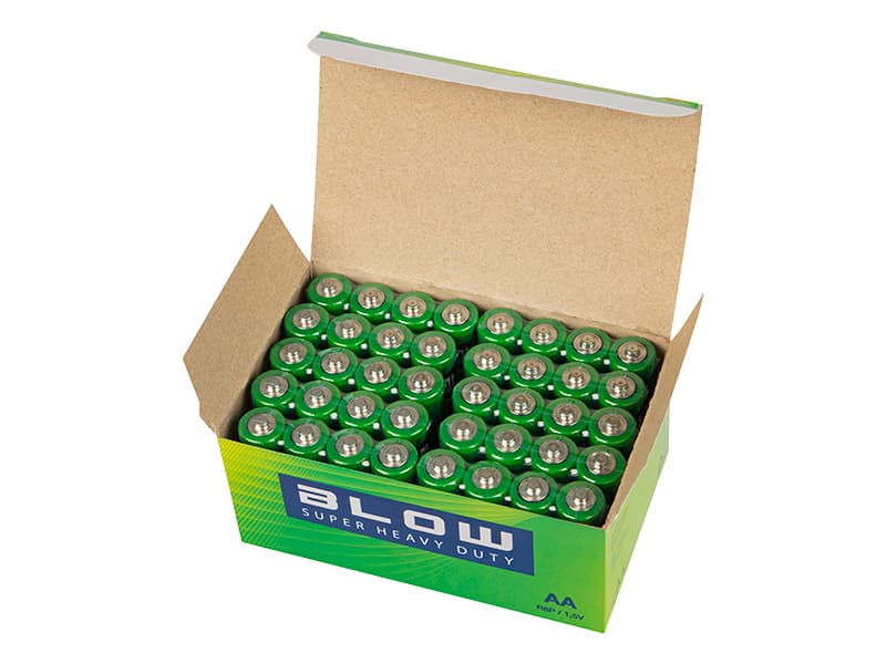 Baterije Blow Super Heavy Duty AA R06P, 40 kosov