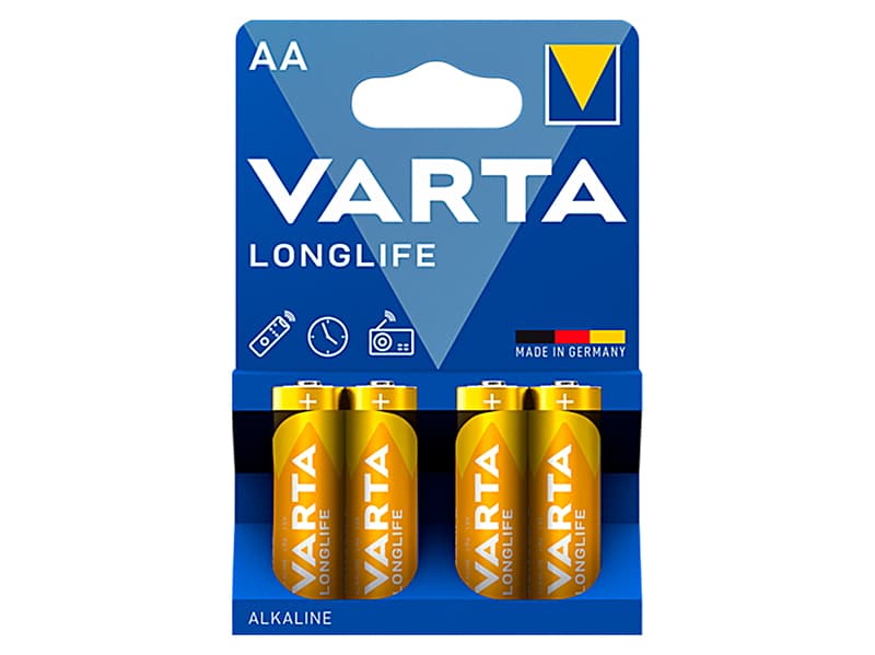 Alkalne baterije Varta Longlife AAA LR3, 8 kos