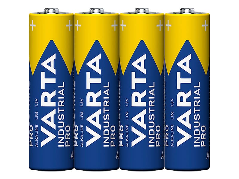 Baterije Varta Industrial PRO AA, 4 kosov