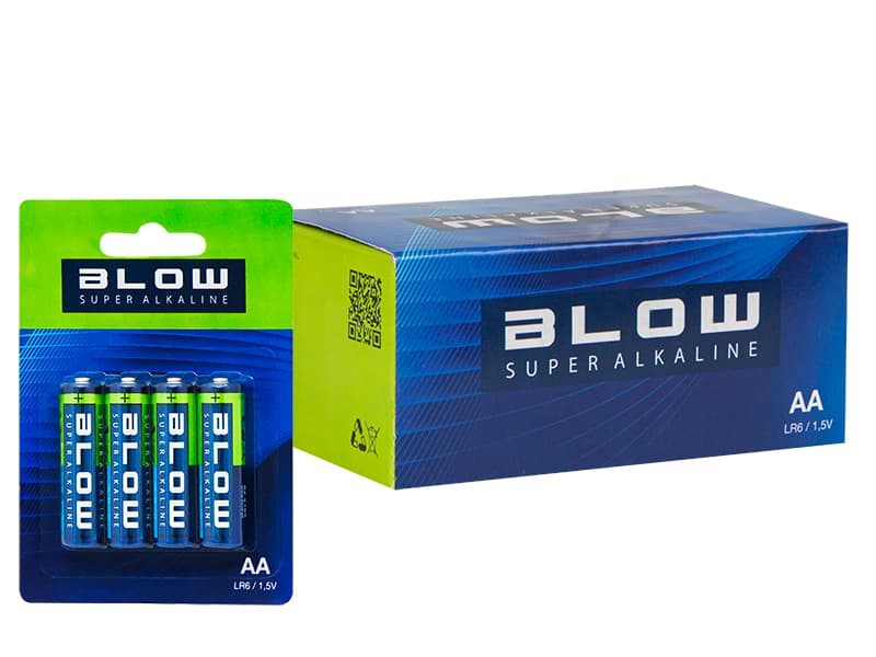 Blow Super Alkaline AA baterije, LR6, 40 kos