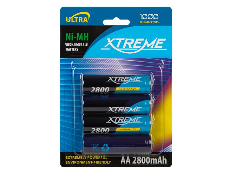 Blow Xtreme AA R6 Ni-MH akumulator, 2800mAh, 4 kosi