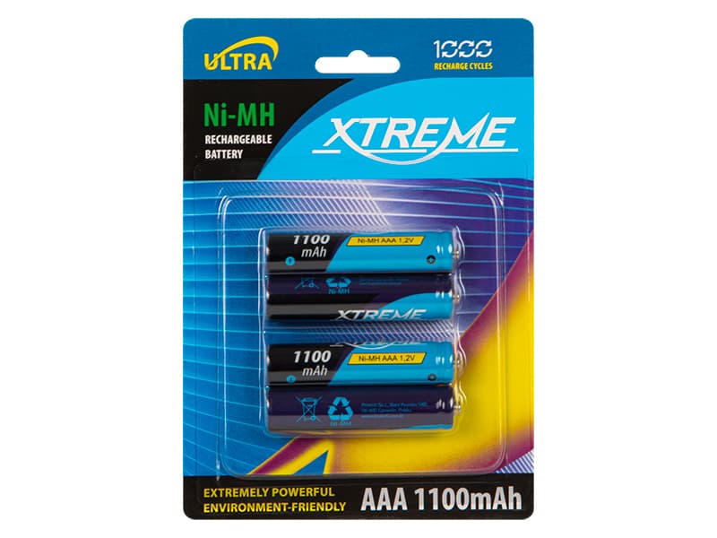 Blow Xtreme AAA R3 Ni-MH akumulator, 1100mAh, 4 kosi