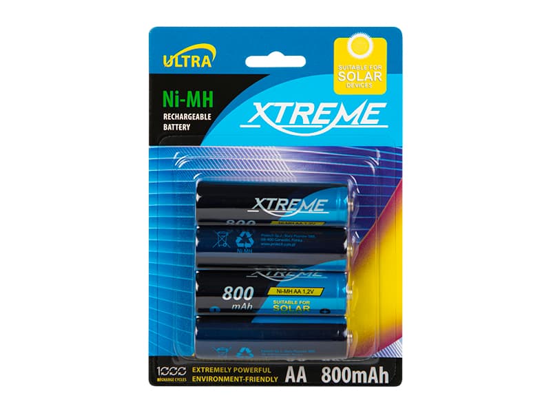 Blow R6 AA Ni-MH akumulator, 800mAh, za solarne svetilke (4 kos)