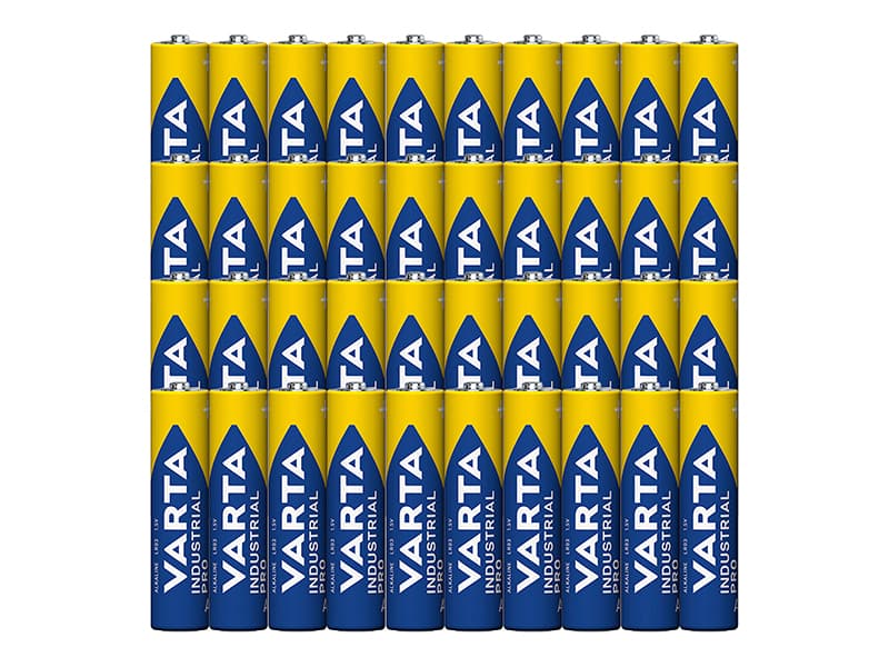 Varta Industrial Pro LR3 AAA baterije, 40 kosov