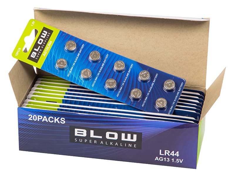 Baterija Blow AG13/LR44, 1.5V, blister 2 kosa