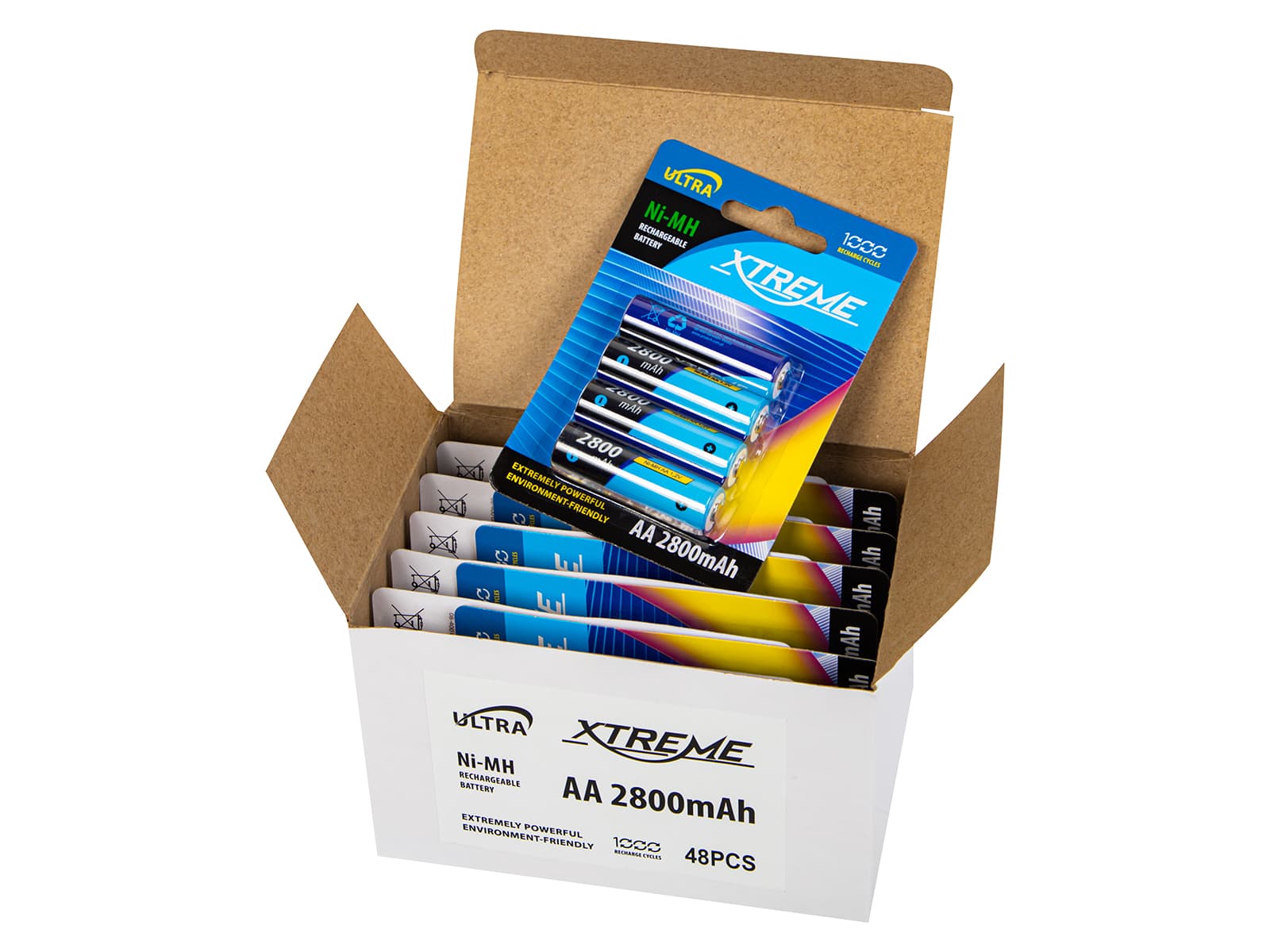 Baterije Blow Ni-MH AA R6 2800mAh Xtreme, 12 kos (blister)
