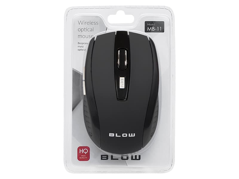 Blow MB-11 Brezžična optična miška, črna