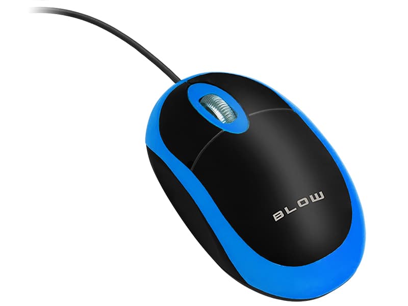 Blow Žična optična miška MP-20, USB, modra
