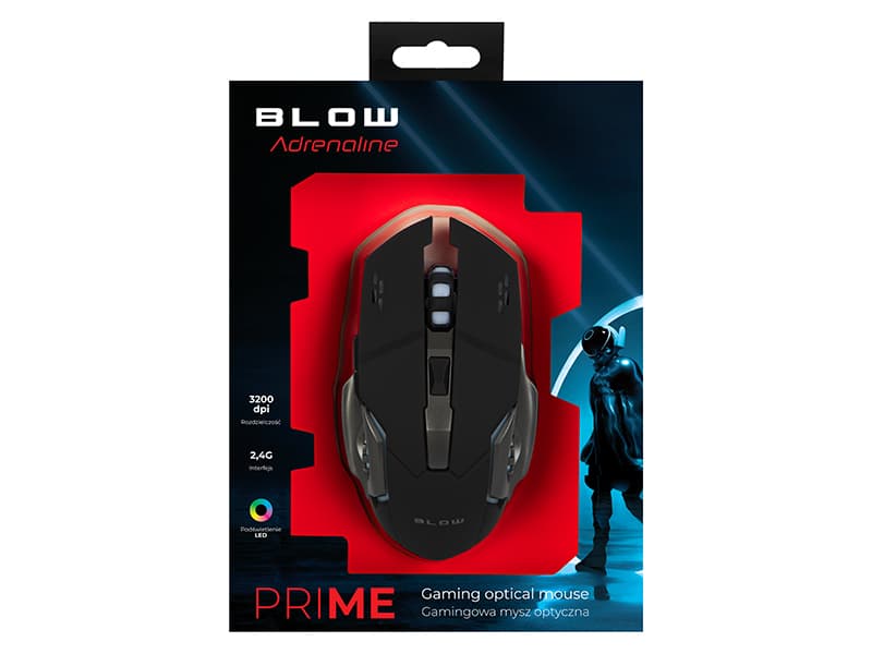 Brezžična optična miška Blow Adrenaline Prime