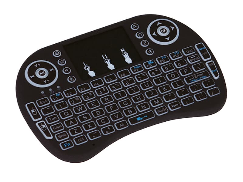 Blow Brezžična mini tipkovnica z zaslonom na dotik (Qwerty, RGB)