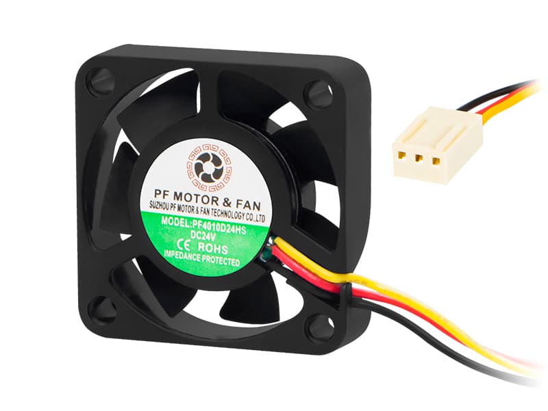 Ventilator Blow 40x10mm 24V, drsni ležaj, 3-žični