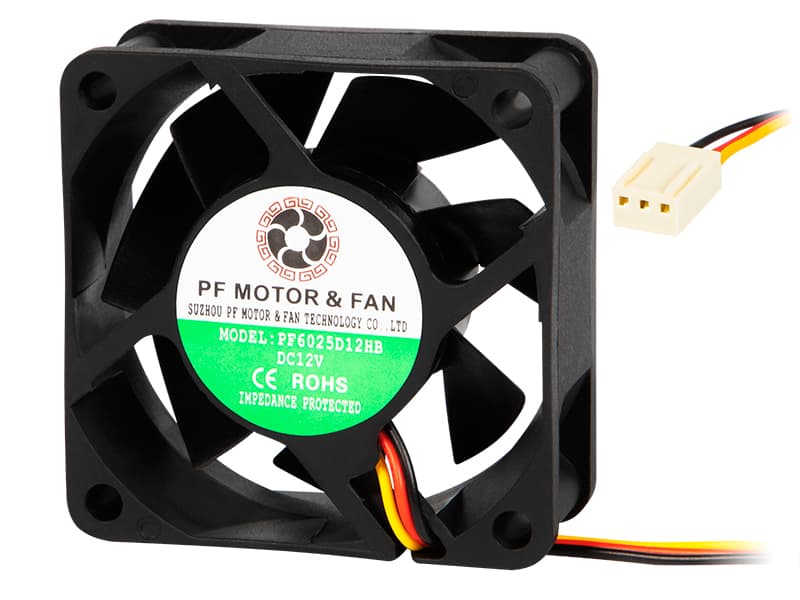 Blow Ventilator 60x25mm, 12V (kroglični ležaj)