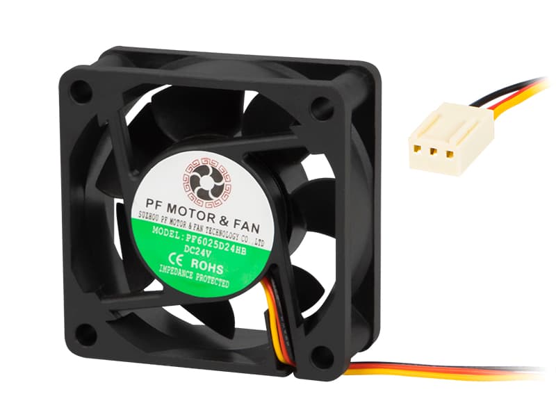 Ventilator Blow 60x25mm 24V DC, kroglični ležaj
