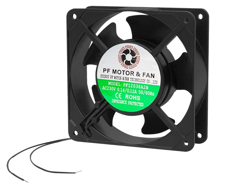 Blow Ventilator 120x38mm 230V AC, kroglični ležaj