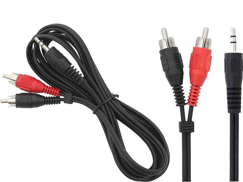 Blow 3,5mm stereo jack na 2x RCA kabel, 5m