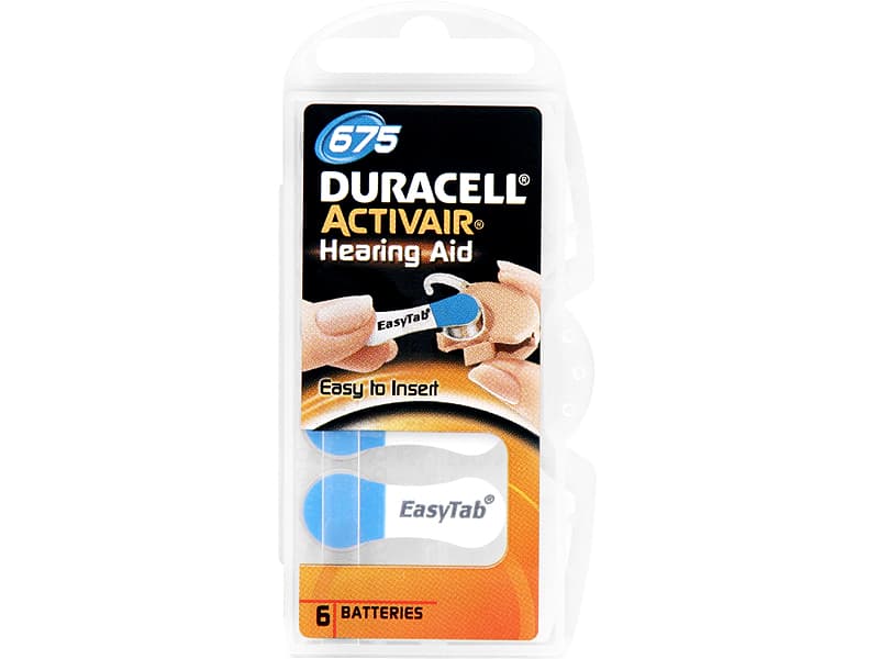 Blow 8740# Baterije ZA675 Duracell za slušne aparate, 6 kos