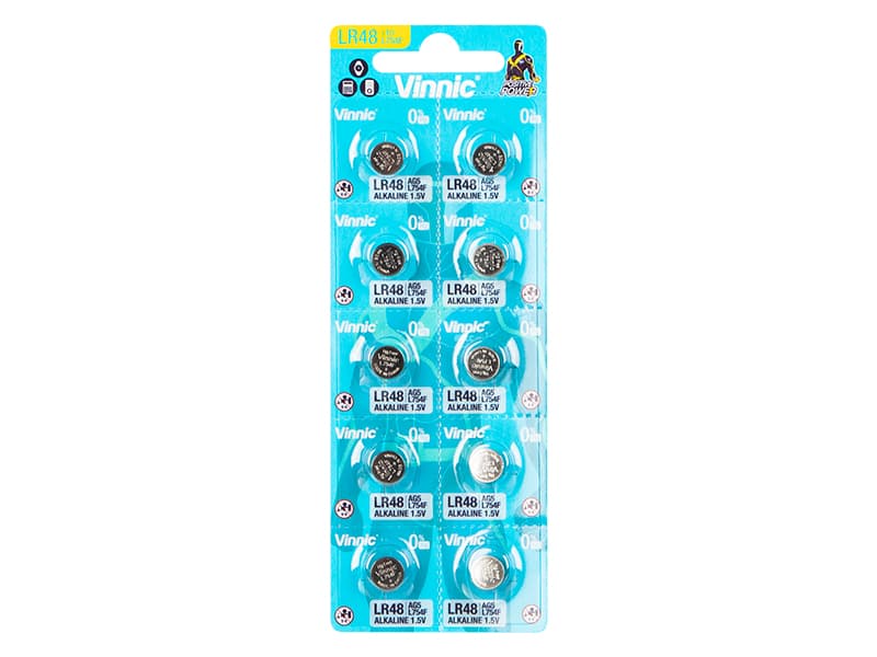Blow 8745# Gumbaste baterije AG 5 L754 LR48, 10 kos