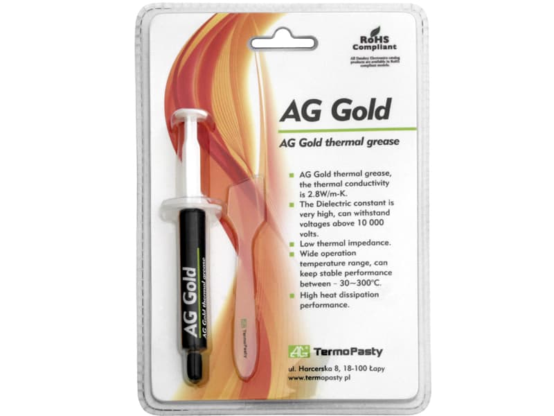 AG Thermal Pasto AG Gold z zlatom (3g)