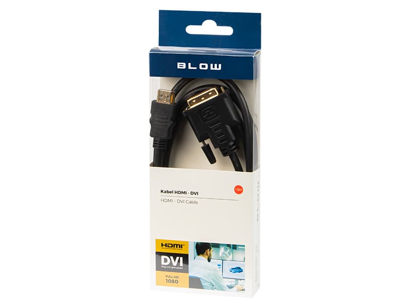 Blow DVI-HDMI kabel, 1.5m