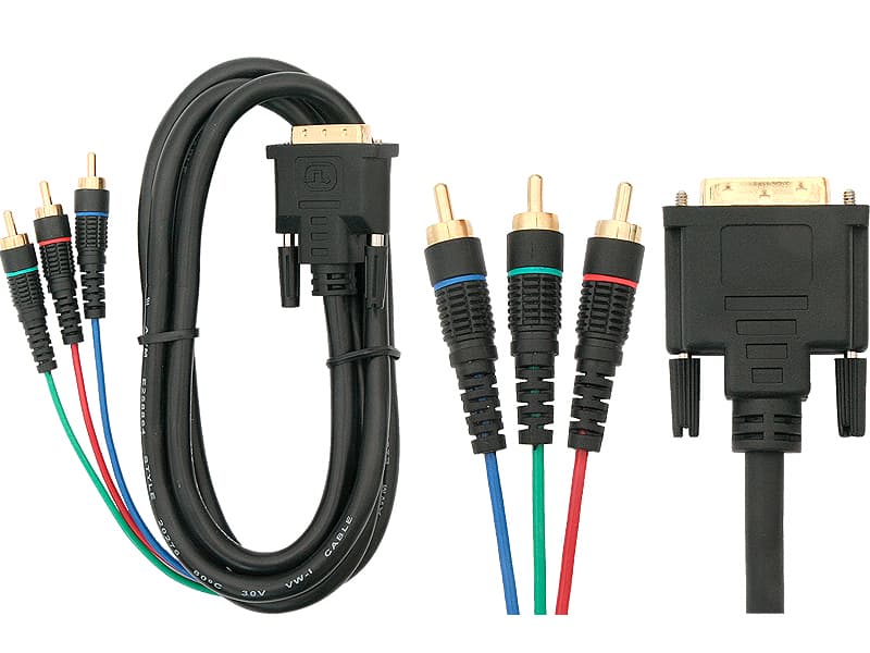 Blow DVI-3RCA kabel, 3m