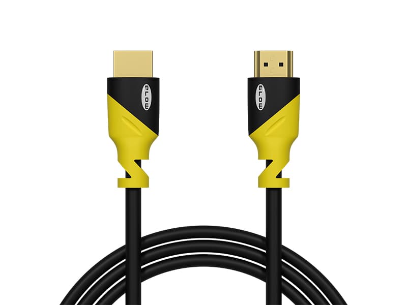 Blow 92-655# HDMI kabel Yellow, 3m, 4K
