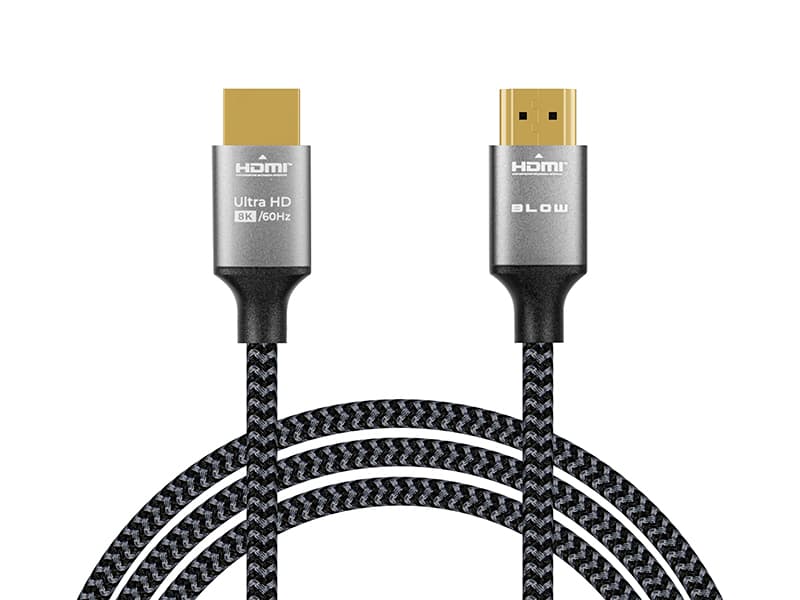 BLOW HDMI kabel na HDMI, 1,5m, 8K, pleten