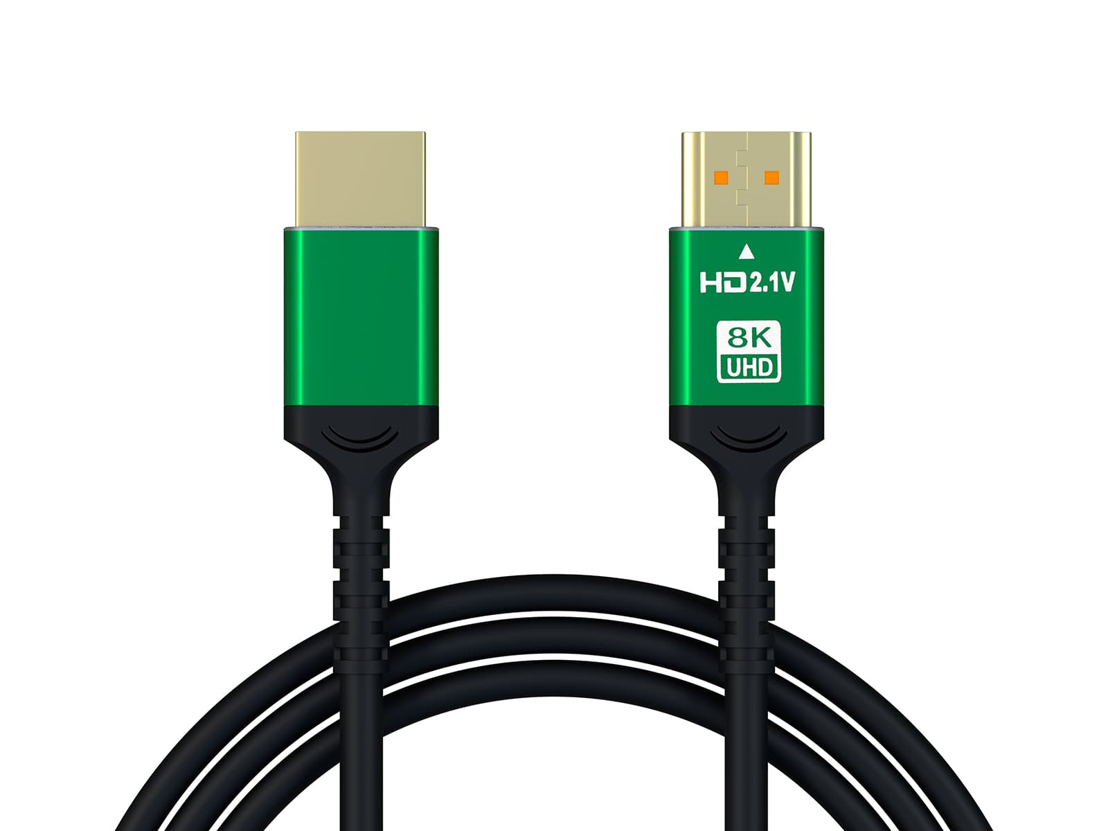 Blow HDMI kabel 2.1, 8K, raven, zelen, 10m