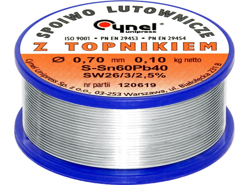 Spajkalna žica Blow 0,70mm, 100g